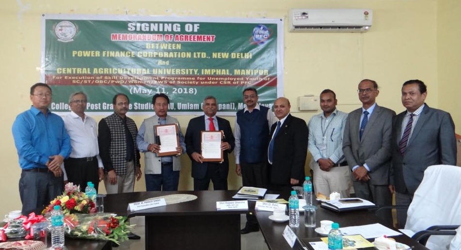 PFC Signs MoA With Central Agricultural University