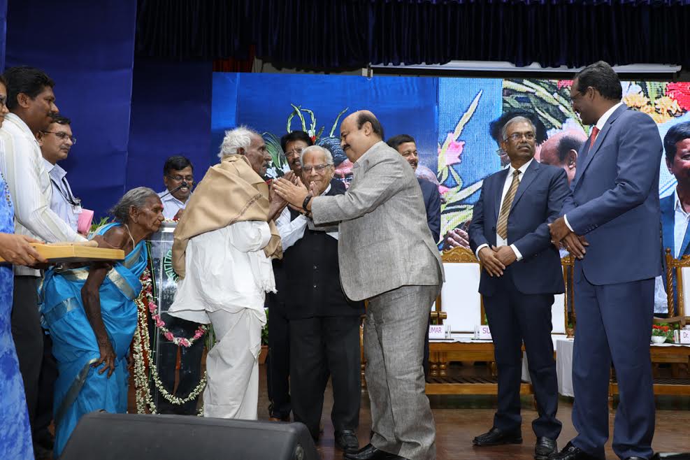Oldest retired employee of NLC honoured