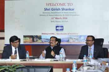 Secretary DHI Girish Shankar reviews performance of BHEL