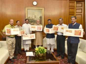 Commemorative postage stamps on Surya Namaskara