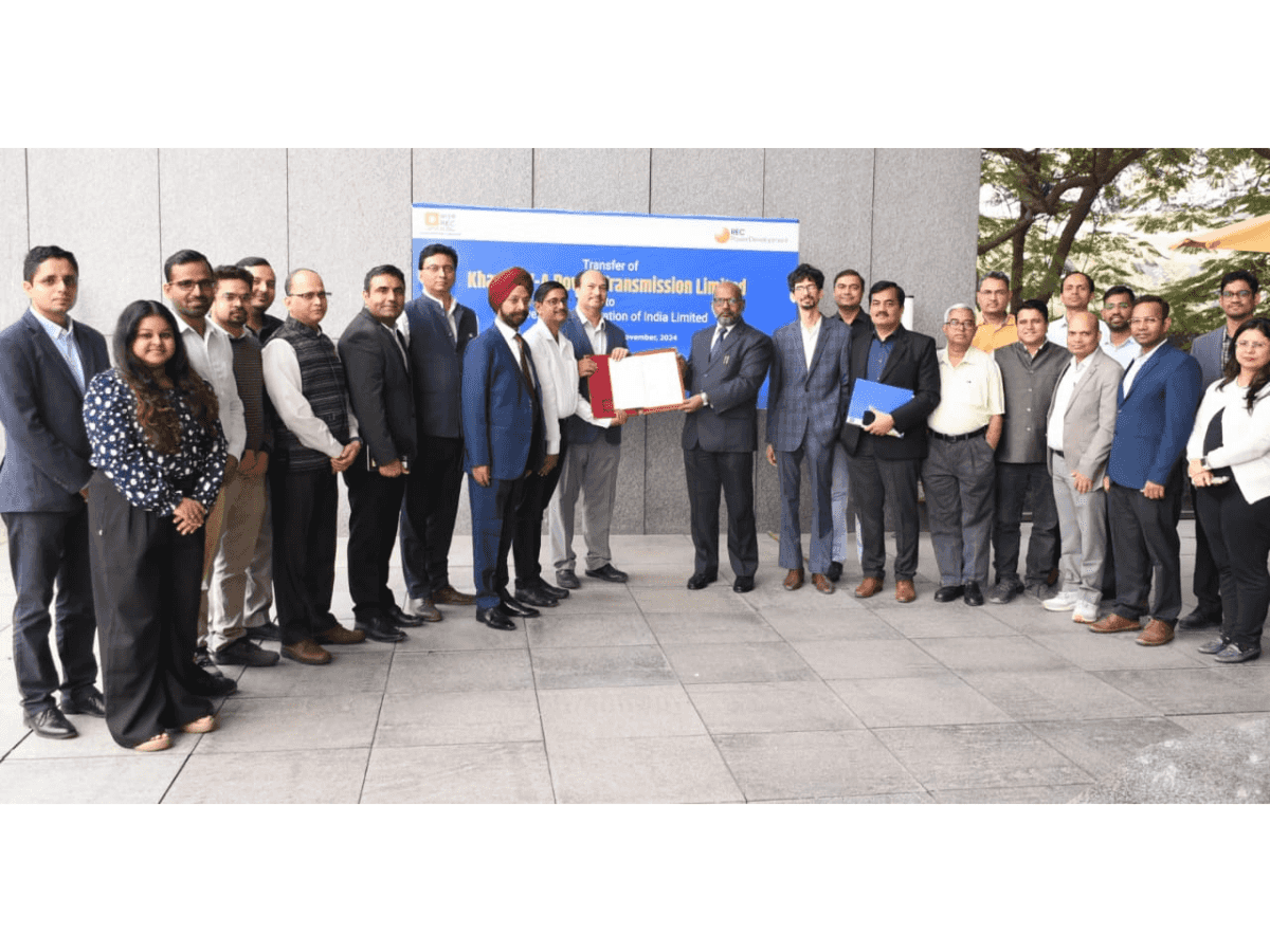REC Ltd's arm hands over SPV of HVDC Transmission Project to Power Grid Corporation
