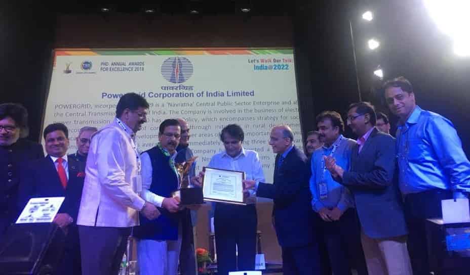 POWERGRID wins Good Corporate Citizen of the Year 2018 Award