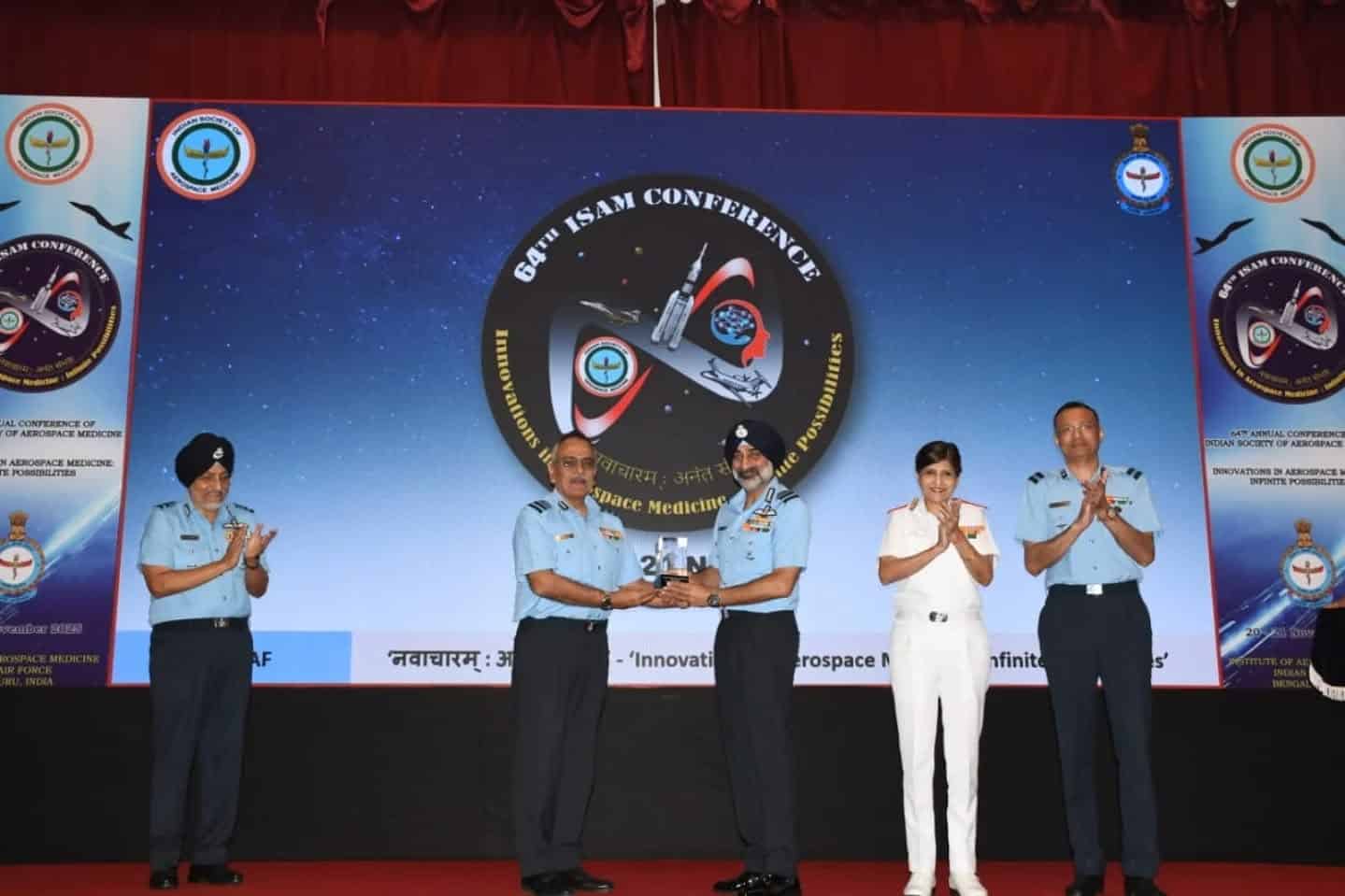 64th ISAM Conference at IAM Bengaluru inaugurated by Air Chief Marshal AP Singh, CAS