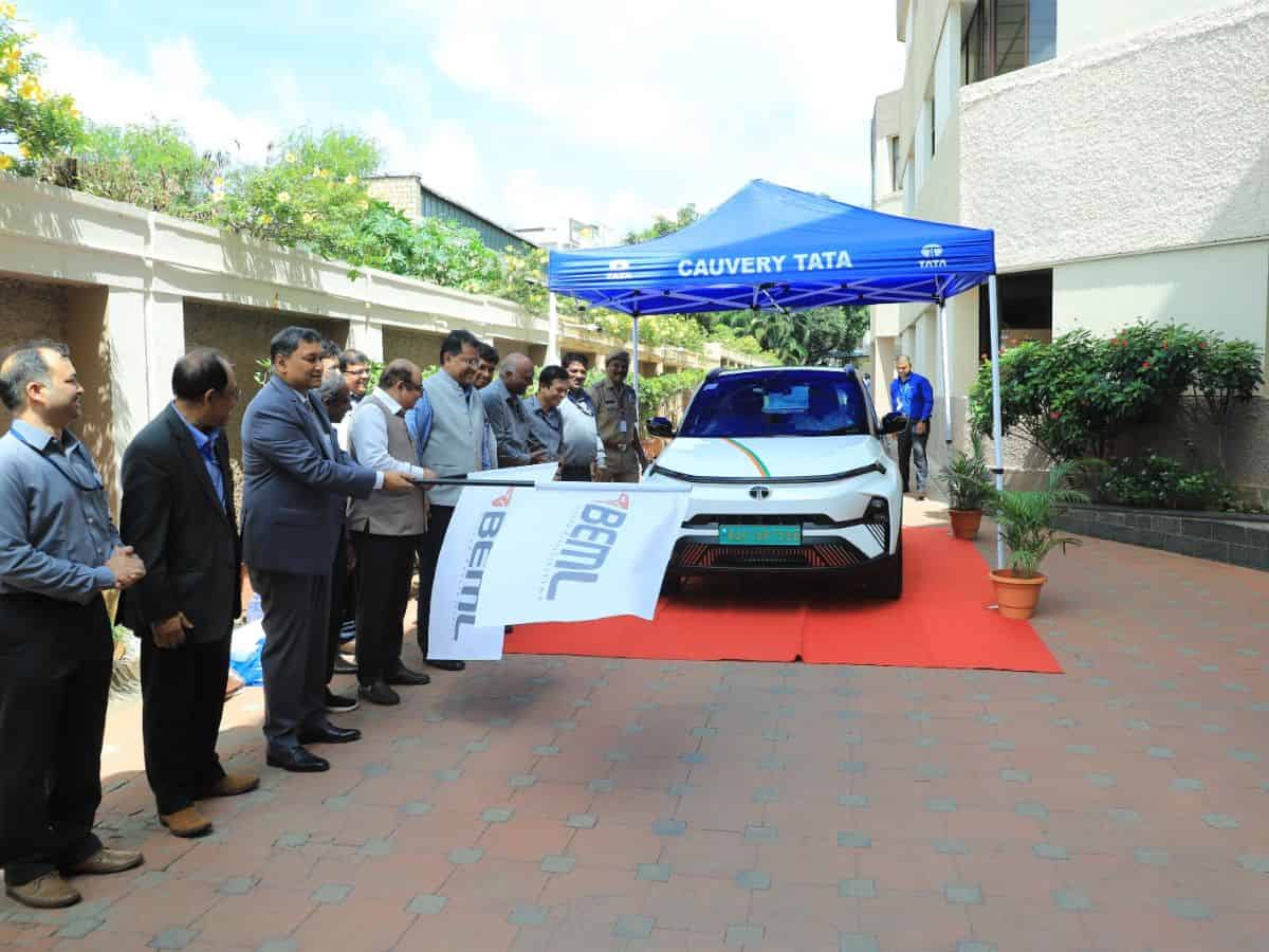 BEML flags off EV fleet, Reinforces Commitment to Carbon Neutrality