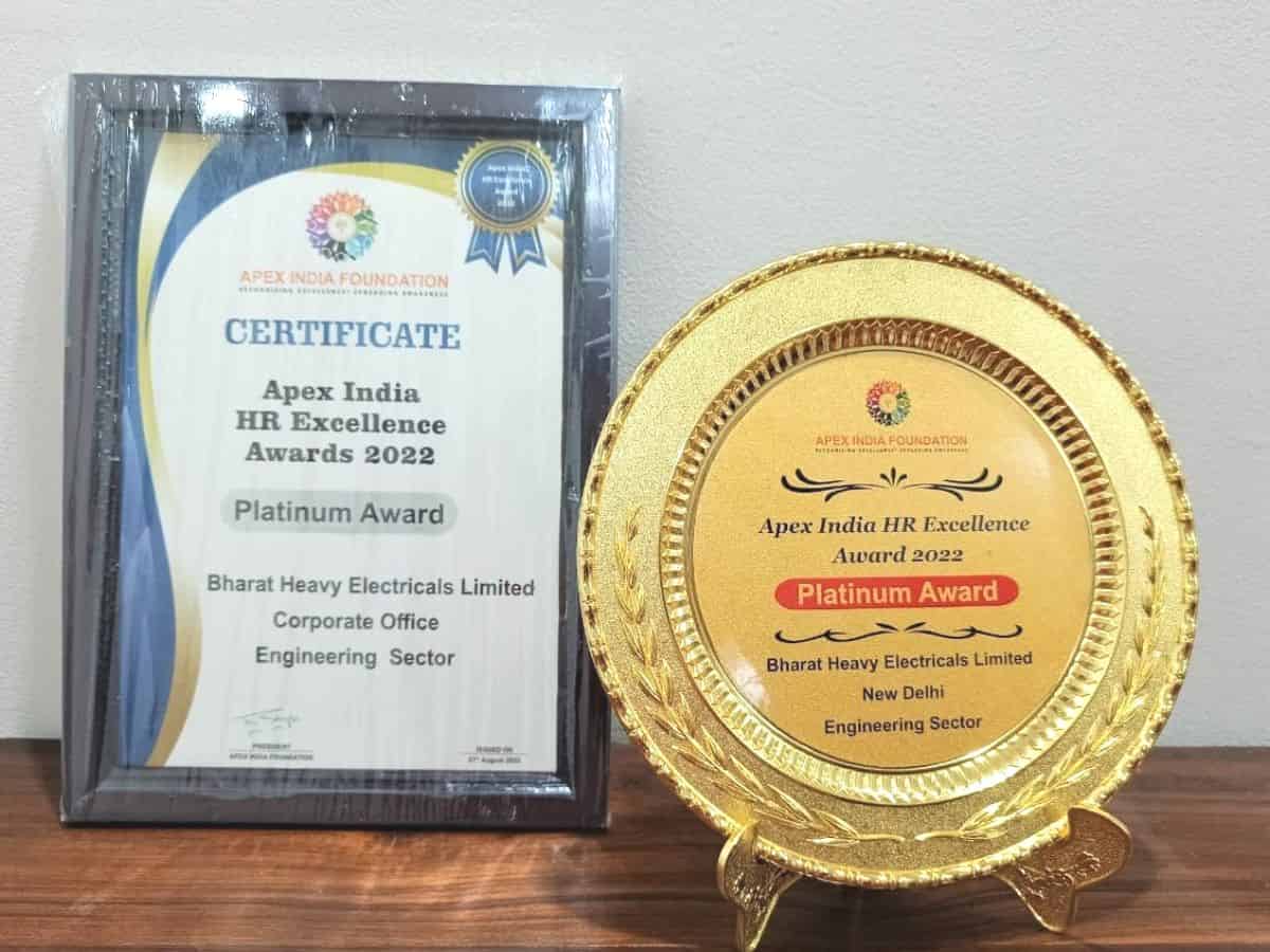 BHEL won prestigious ‘Renewable Energy India Award’