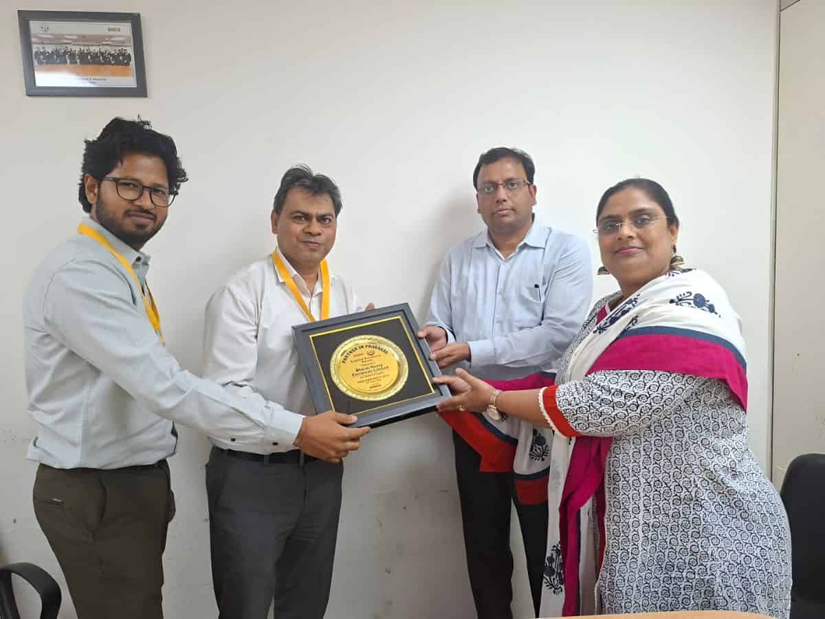 BHEL Honored with Supplier Excellence Award by BSES for Powering Delhi's Infrastructure