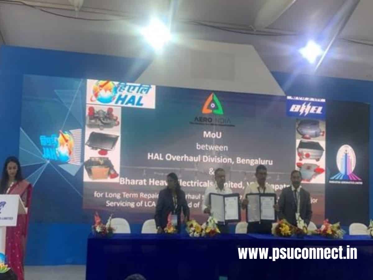BHEL signs MoUs with HAL & MIL