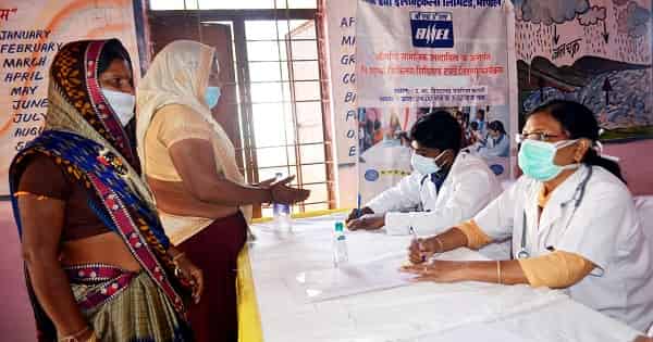 BHEL organised a free medical health camp