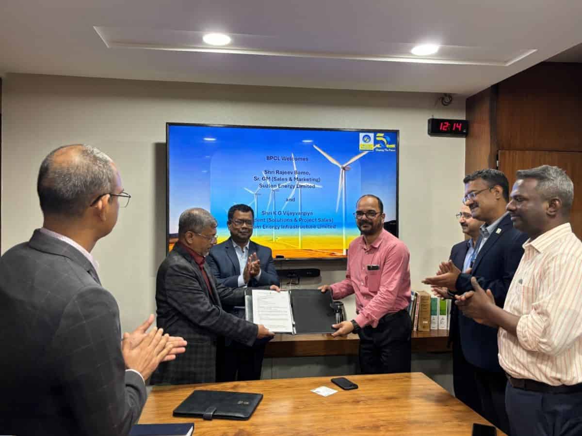 BPCL Awards Contracts for 100 MW Wind Energy Projects
