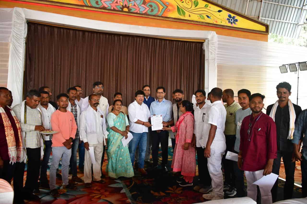 NMDC CMD Interaction with Panchayat Leaders