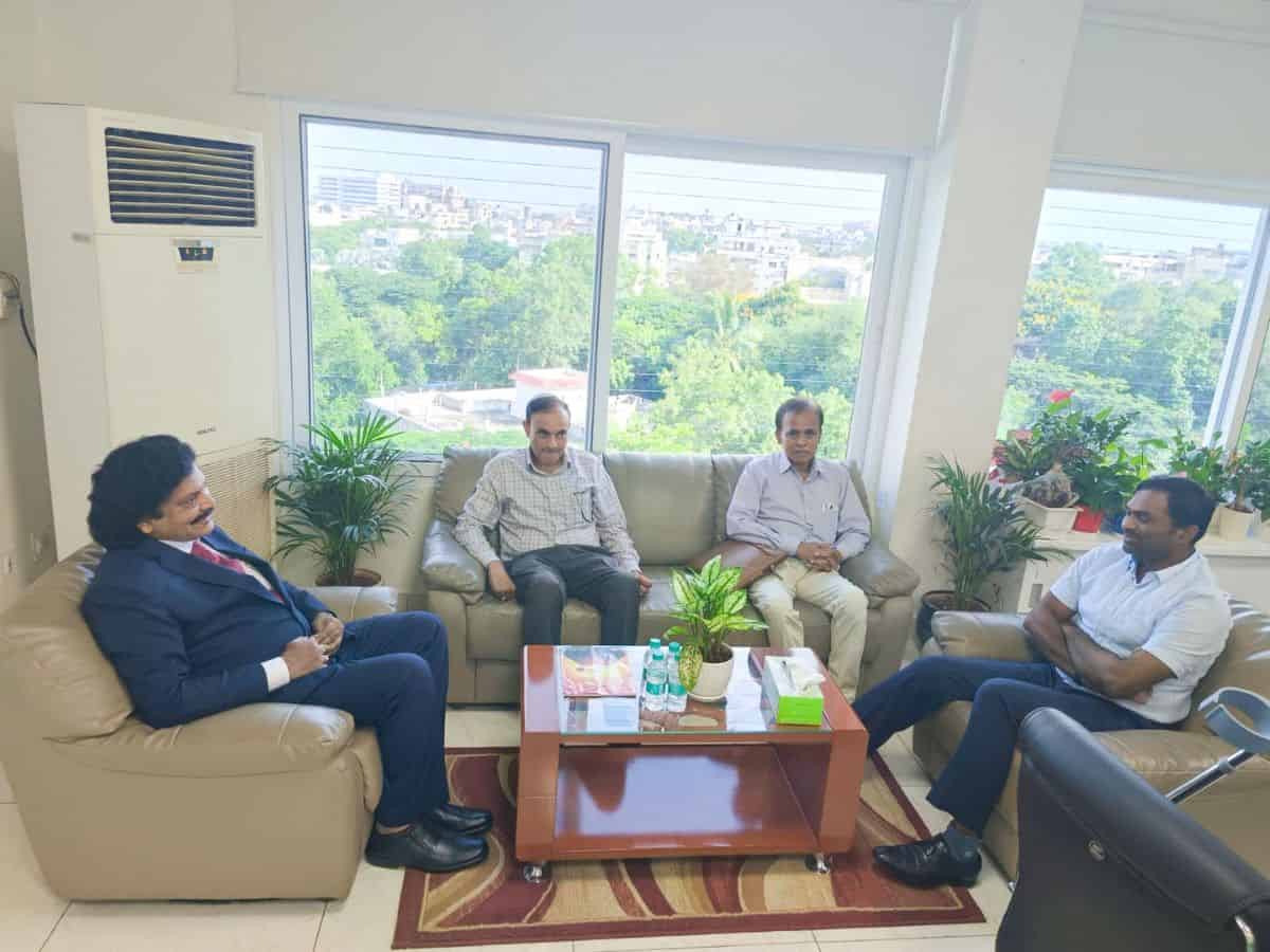 CMD, NLC INDIA meets CMD, TG TRANSCO