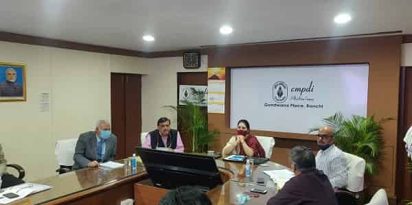 Joint Secy & Financial Adviser chairs review meet of CMPDI