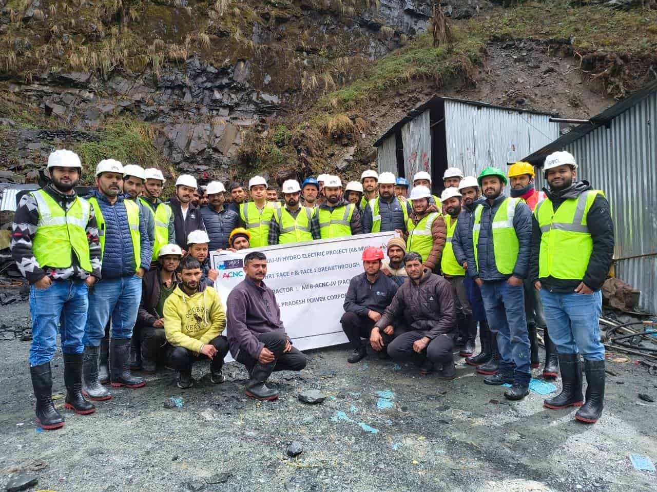 Milestone Achieved at Chanju Hydro Electric Project