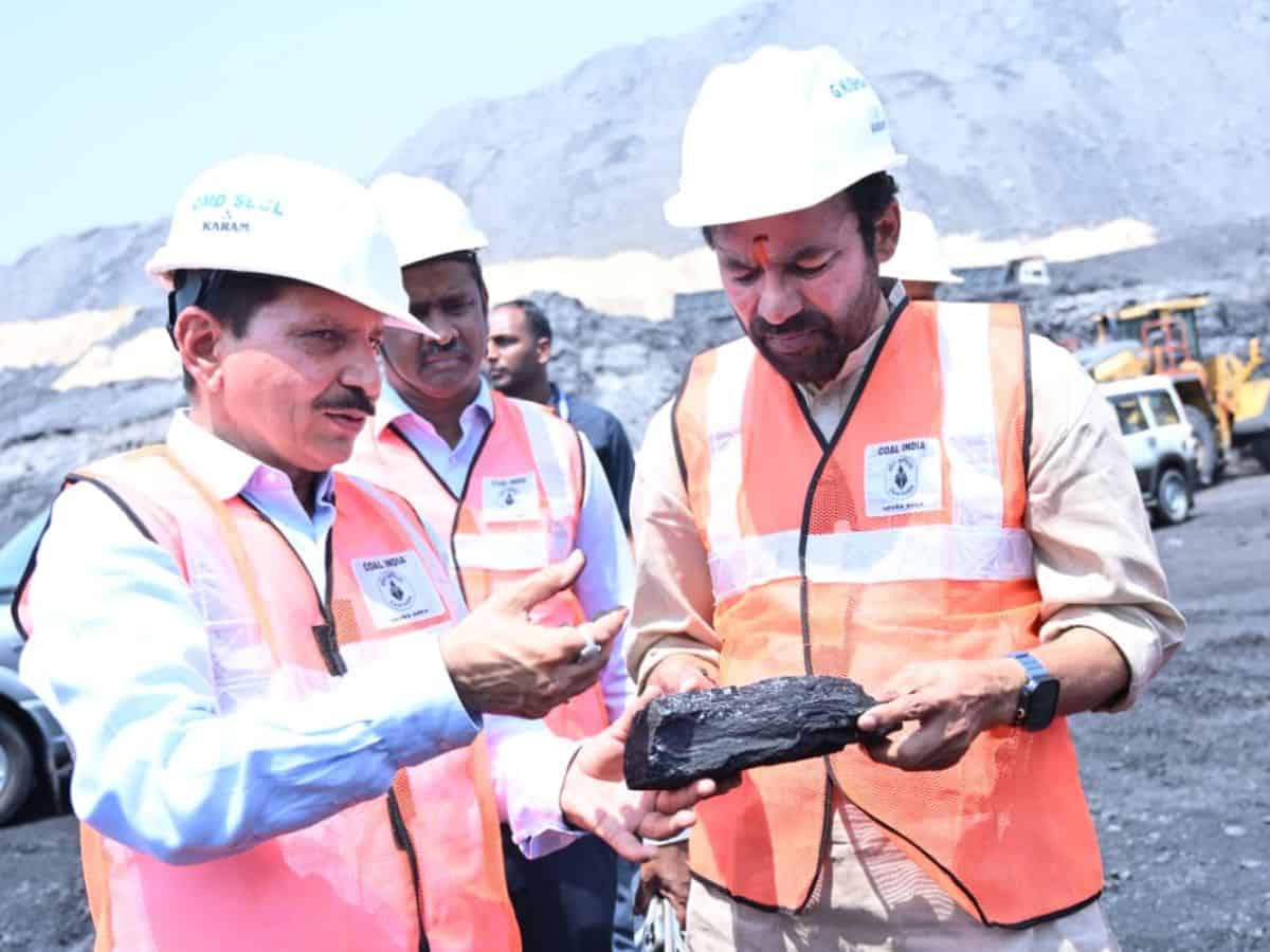 Coal Minister visited world’s second largest coal mine