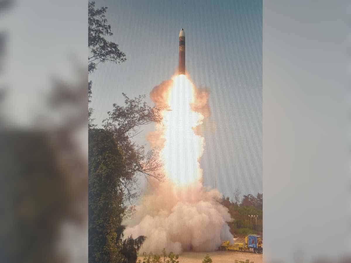 DRDO successfully conducts first flight of Agni-5 missile