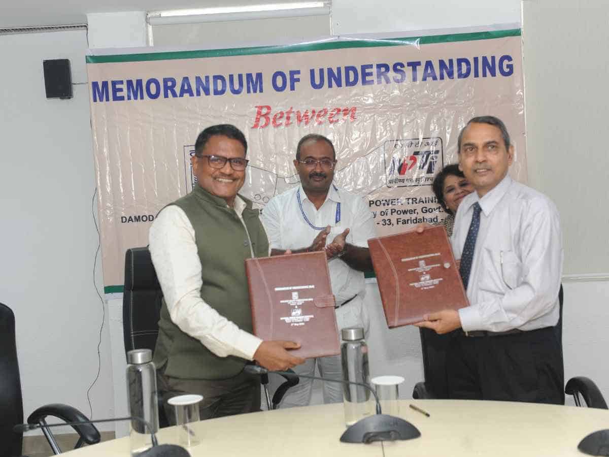DVC inks MoU with National Power Training Institute