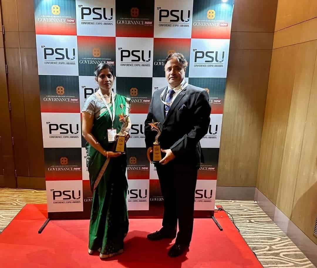 HSL secures two prestigious awards at Governance Now 11th PSU Awards