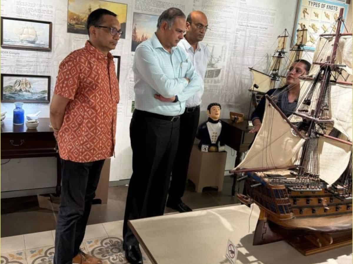 GAIL CMD Sandeep Kumar Gupta visits MDL