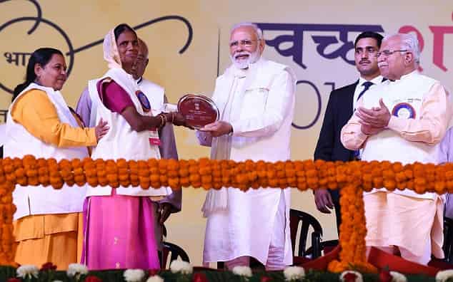 PM Unveils Several Development Projects in Haryana