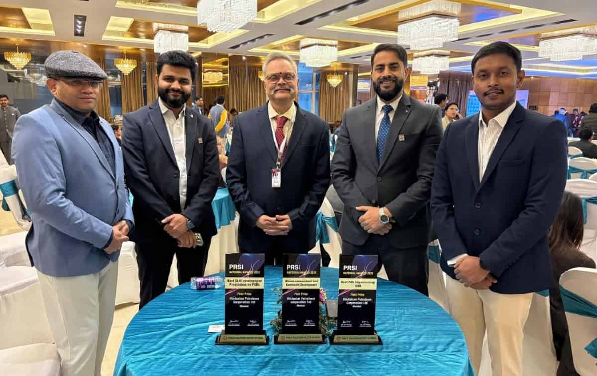 HPCL Wins Multiple Honours at PRSI Awards 2025