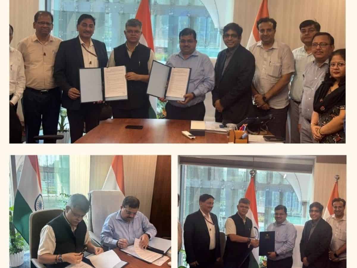 HUDCO signs MoU with NBCC (India) Ltd for construction purpose
