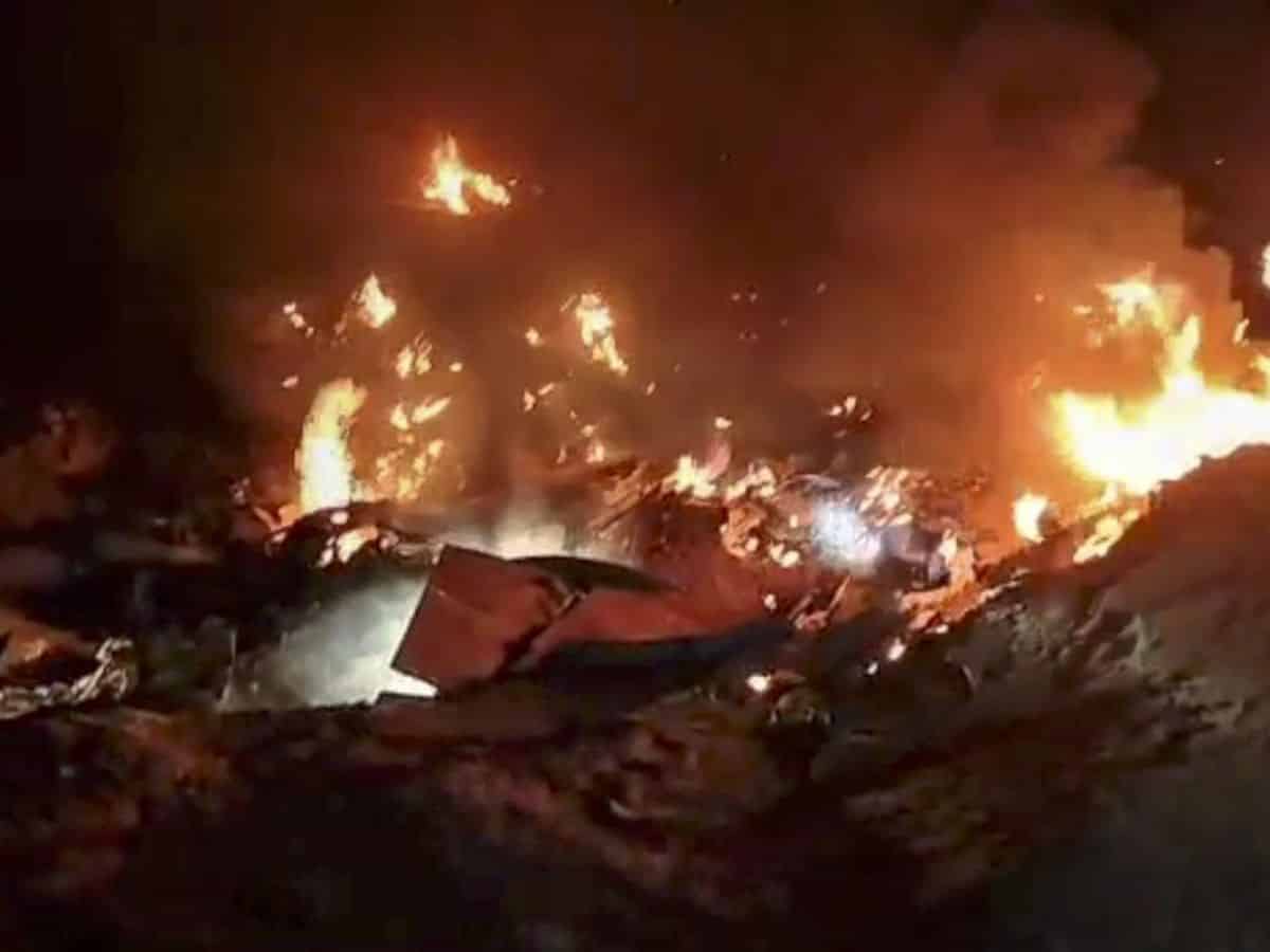 2 pilots dead in IAF MIG-21 crash accident near Barmer, Rajasthan