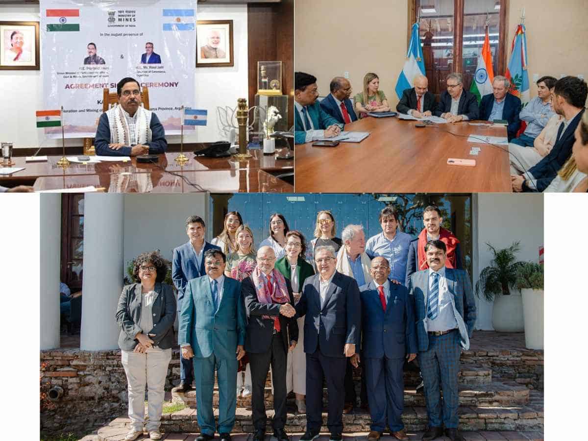 India’s KABIL & Argentina’s CAMYEN SE sign landmark agreement for first-ever exploration & mining of Lithium