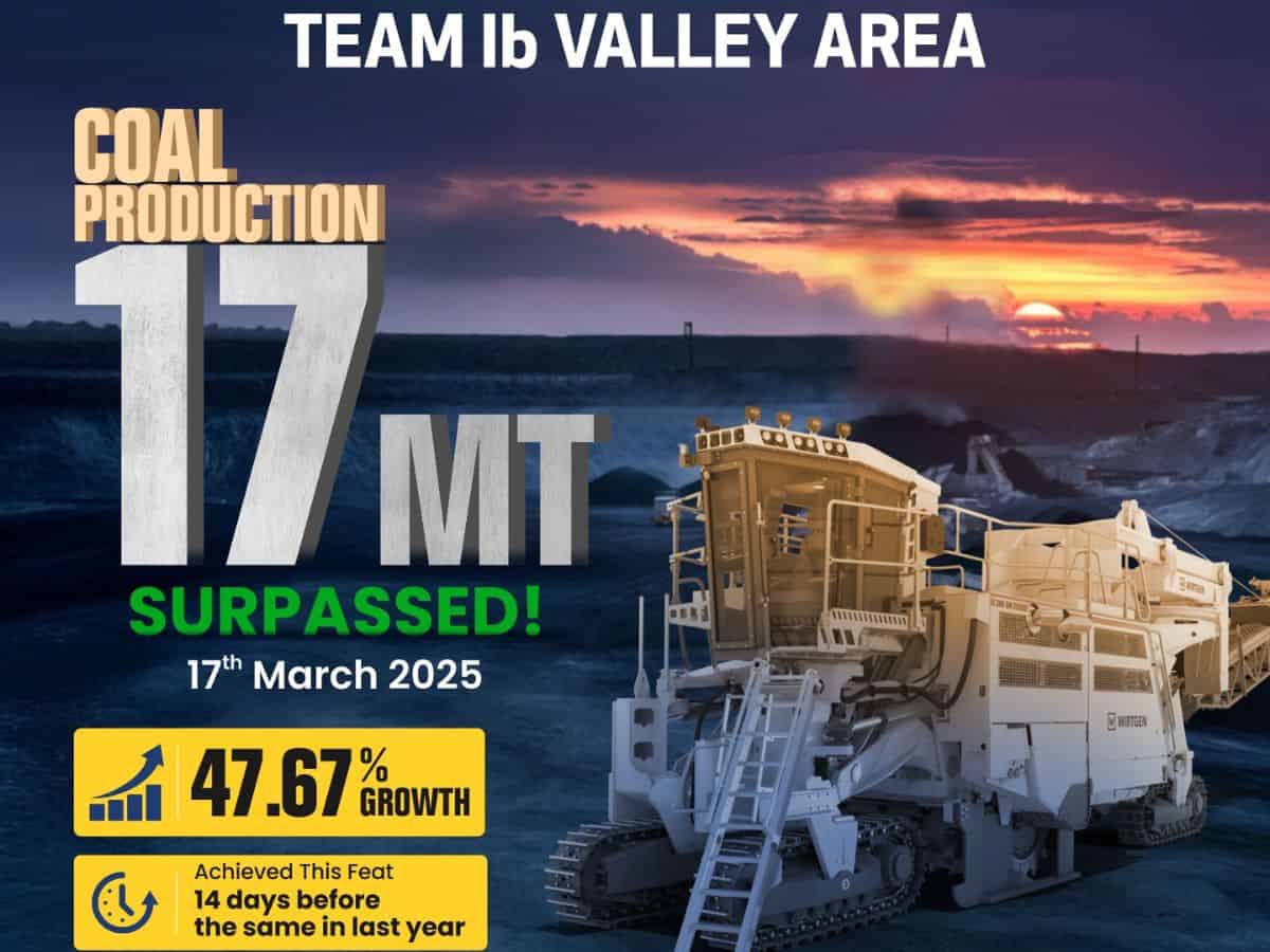 MCL's IB Valley area achieves another milestone