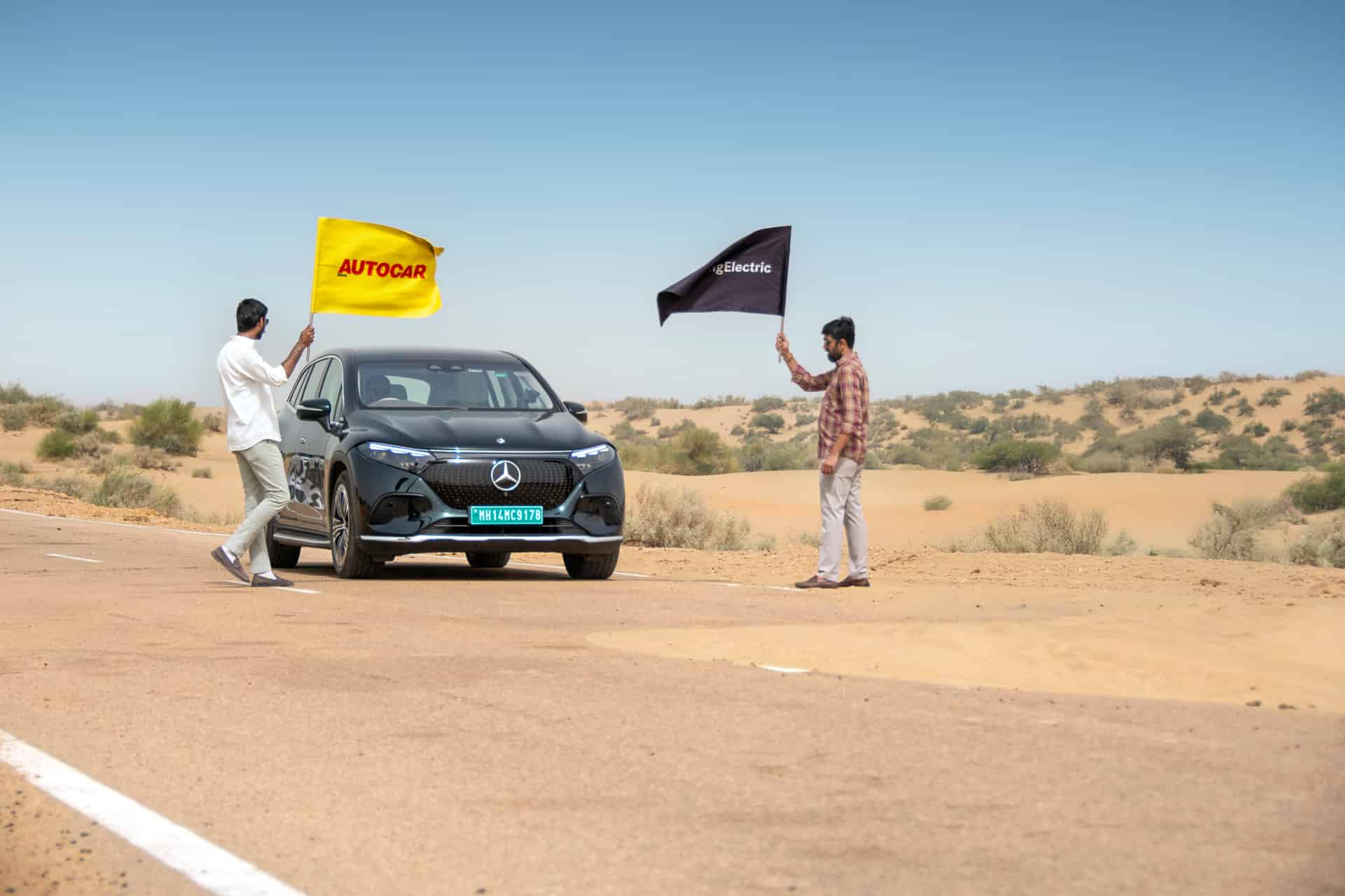 Mercedes EQS SUV Sets Guinness World Record for Extreme Temperature Drive