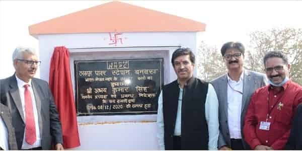 CMD NHPC lays the foundation stone of head regulator works of Indo-Nepal Link Canal