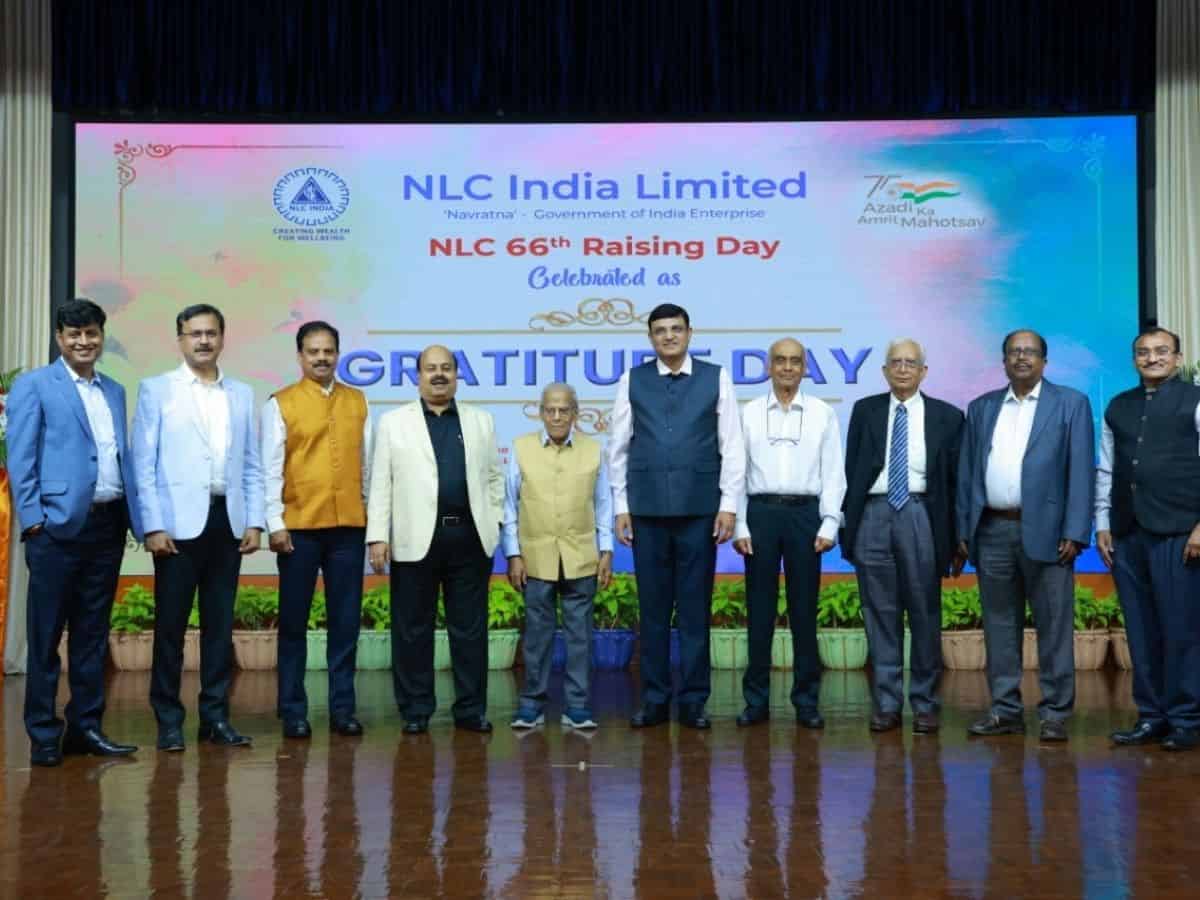 NLCIL celebrates 66th Raising Day