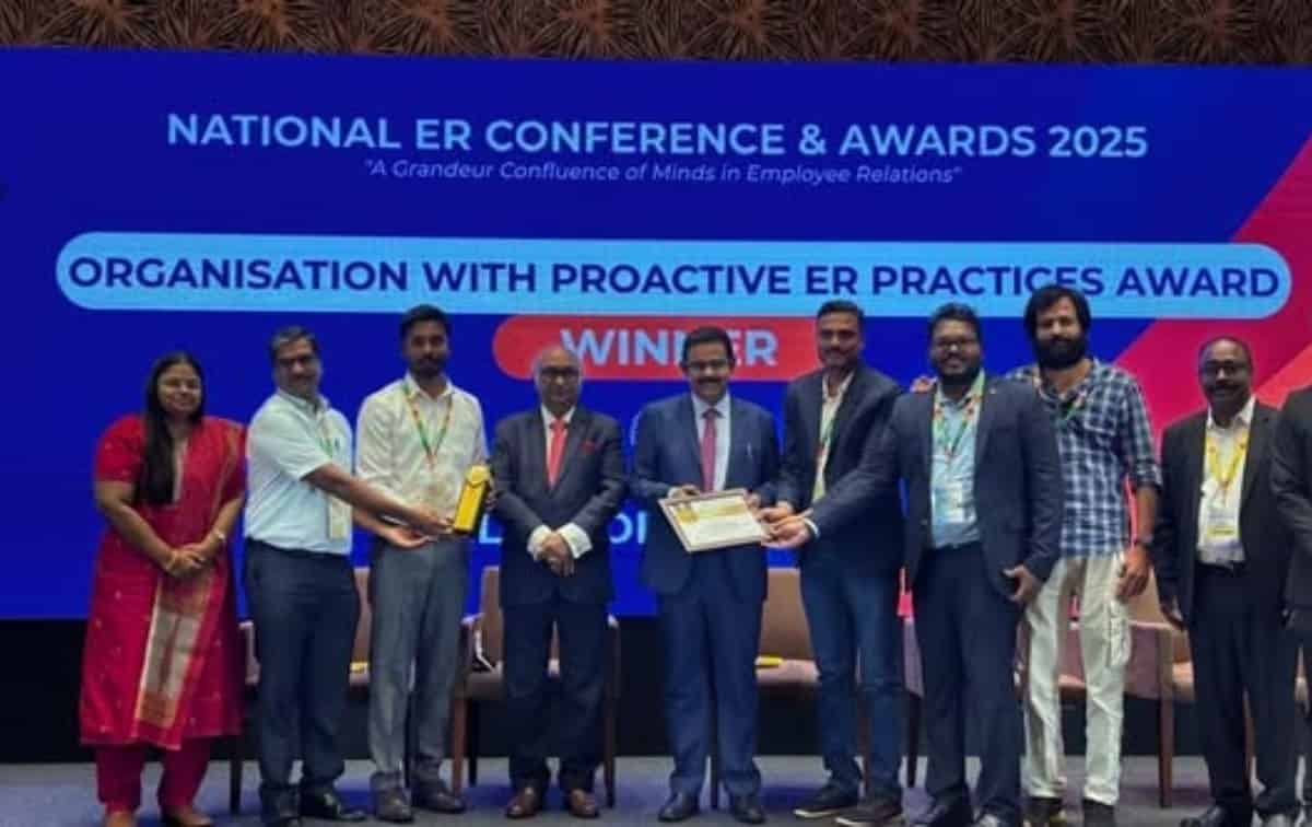 NLC India Limited Wins Proactive ER Practices Award 2025