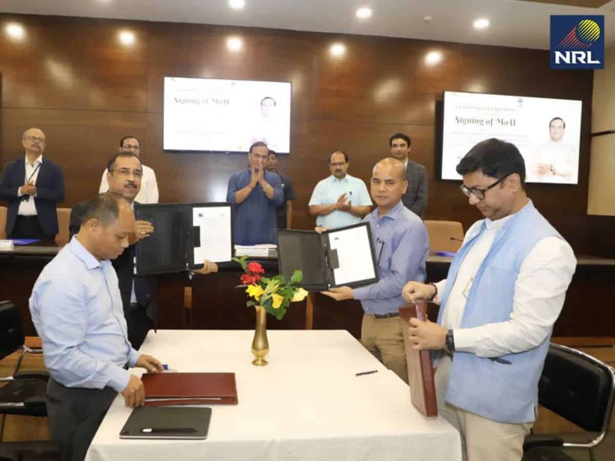 Numaligarh Refinery Limited signed MoU with Assam Govt