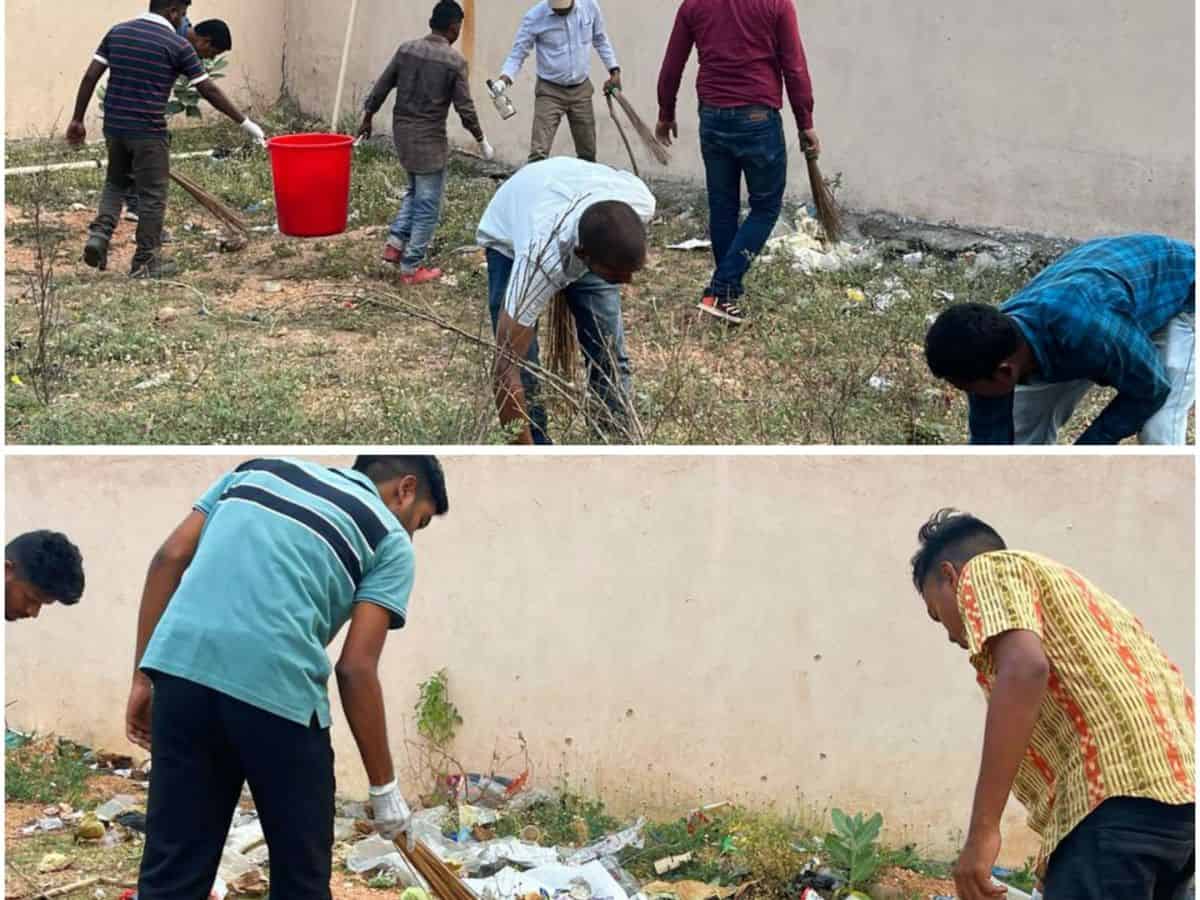 NTPC Dulanga conducted Swachhta Drive at R&R Colony