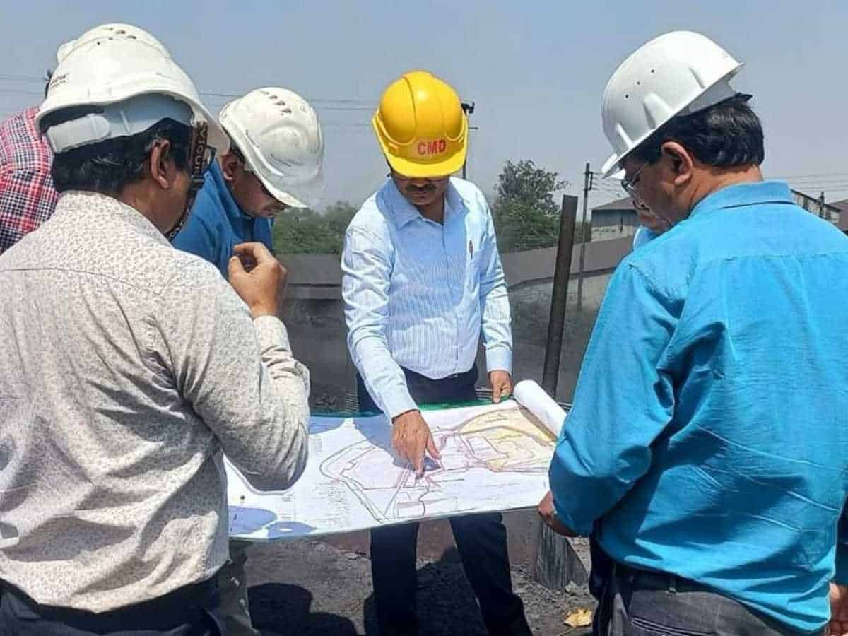 NCL CMD visit Krishnashila Area; discussed action plan