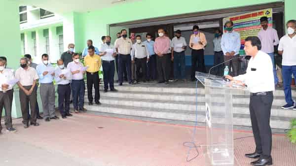 Observance of Vigilance Awareness Week 2021 started at DSP