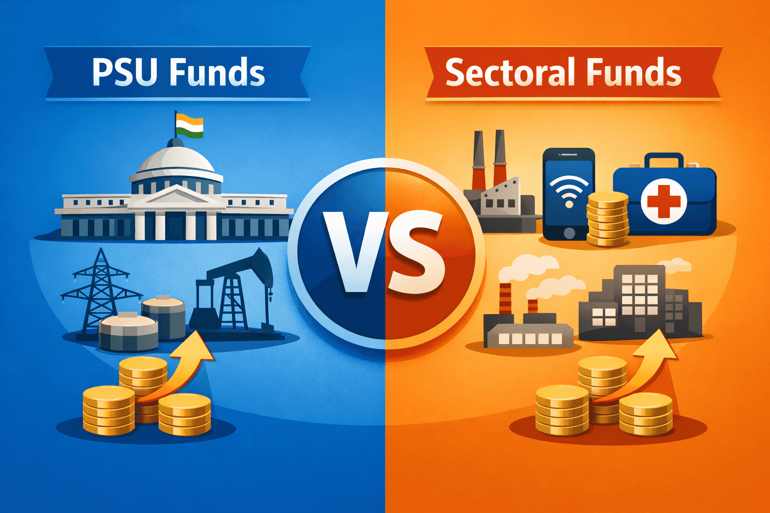PSU Funds vs Sectoral Funds: Which One Should You Choose?