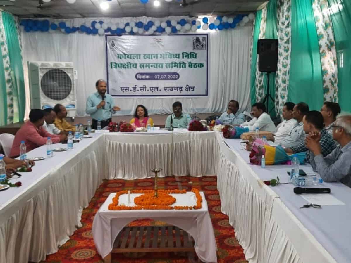 Pension Adalat & Coordination Meeting in SECL Raigad Region