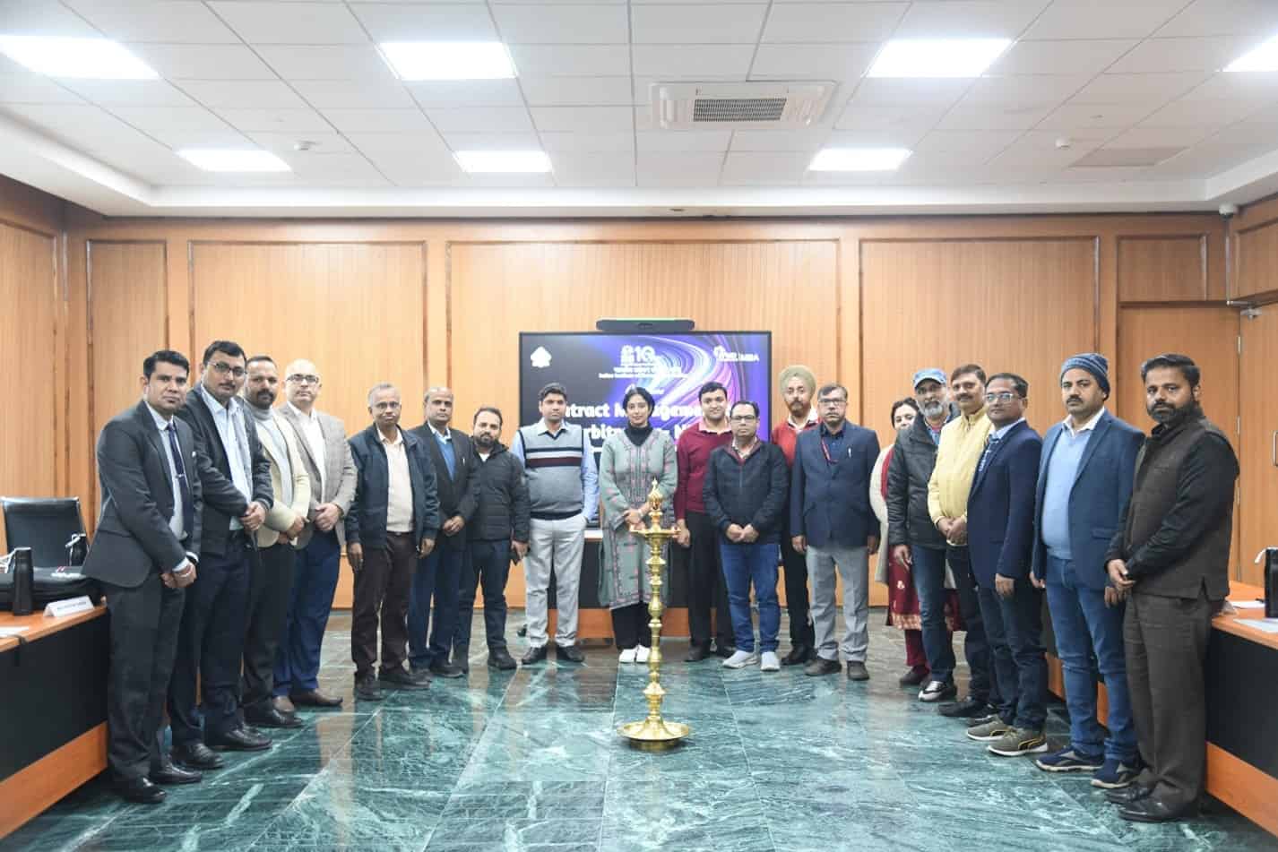 IIM Jammu Inaugurates Three-Day Training Program on Contract Management and Arbitration for NHPC
