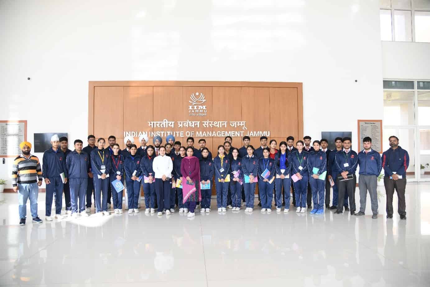 IIM Jammu Inspires School Students with Academic Visit and Campus Tour 2025