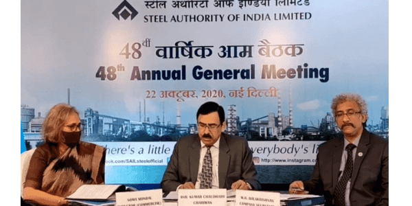 Chairman of SAIL addressed at the 48th Annual General Meeting
