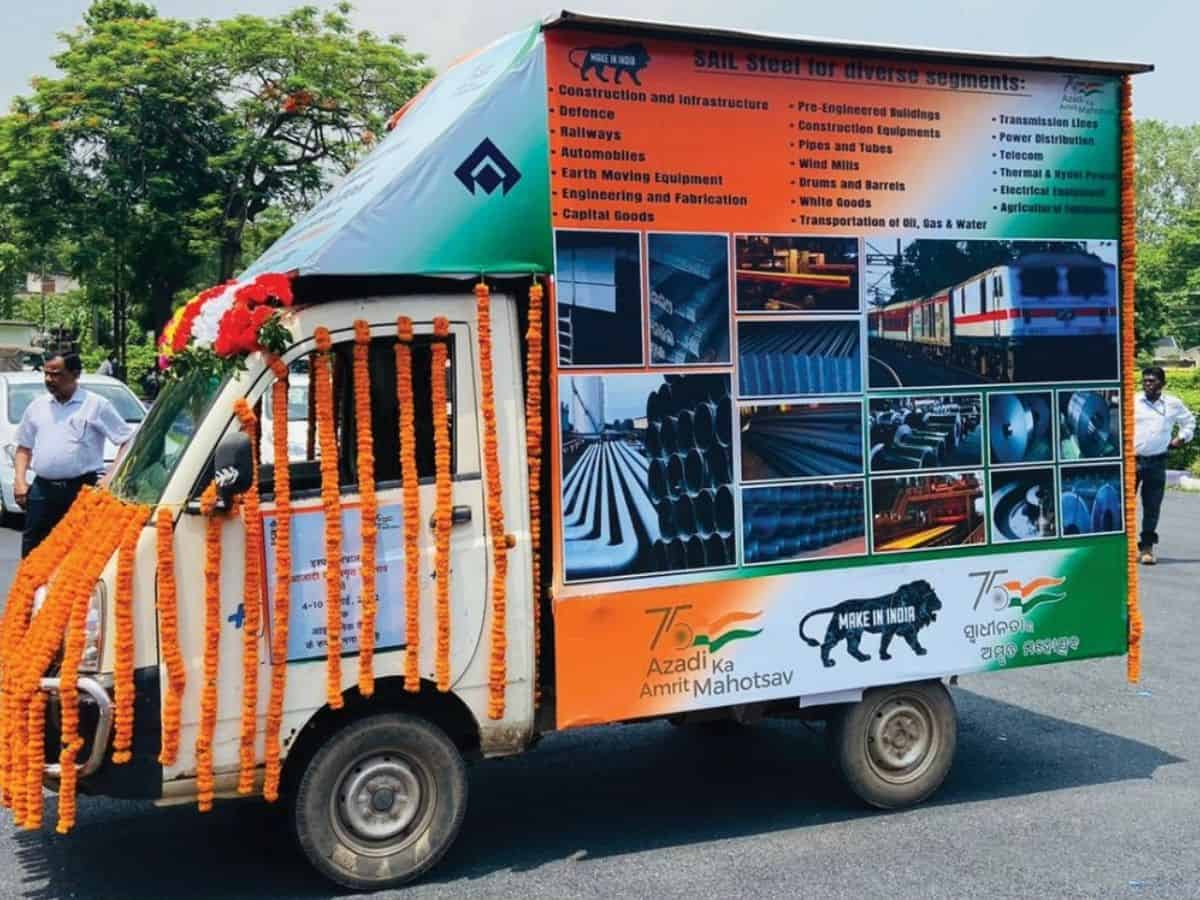 SAIL Launched tableau in AKAM Iconic Week celebrations