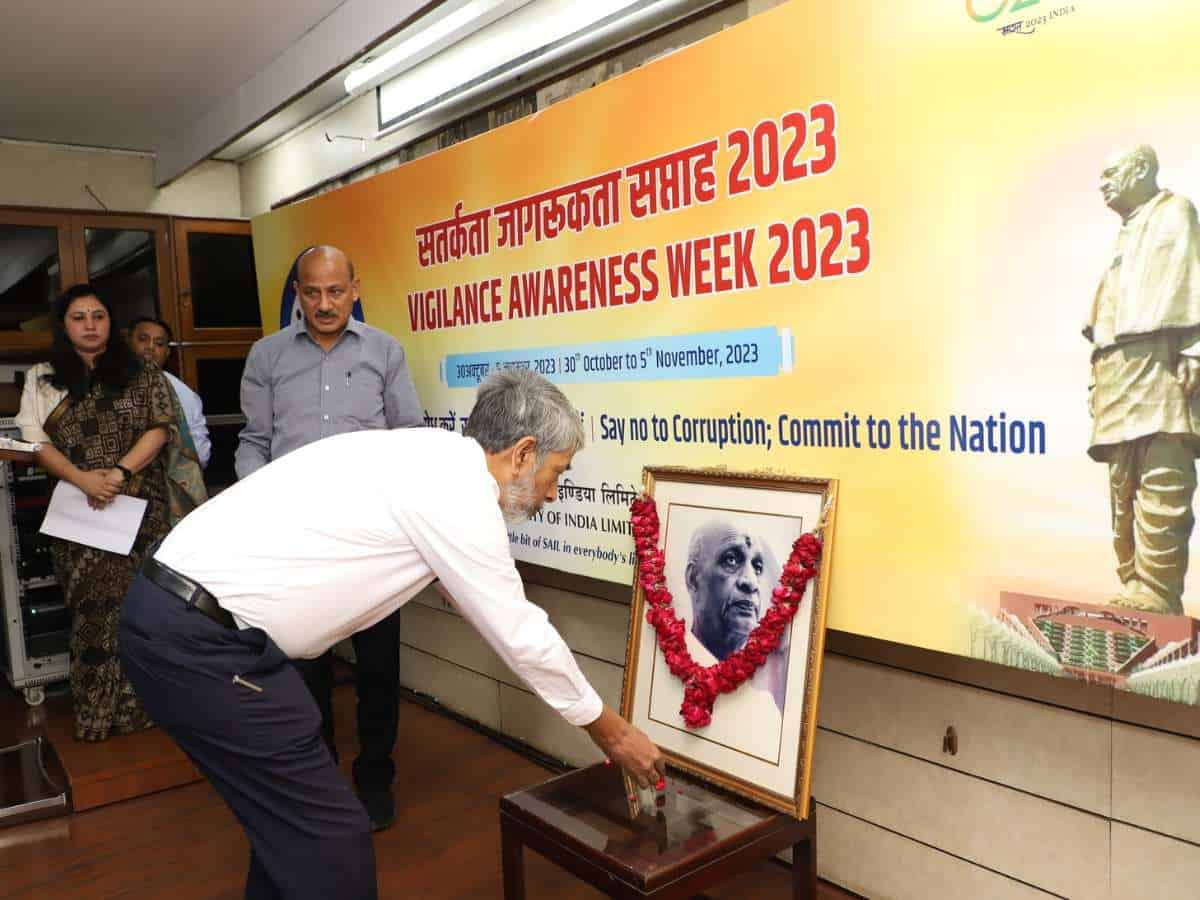 SAIL inaugurates Vigilance Awareness Week 2023