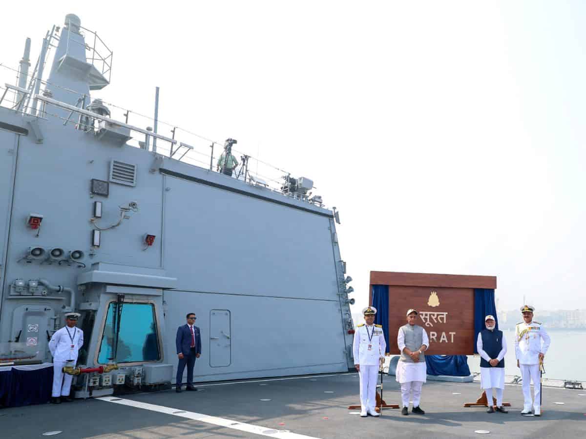 SAIL supplied entire 4,000 tonnes of special steel for INS Nilgiri