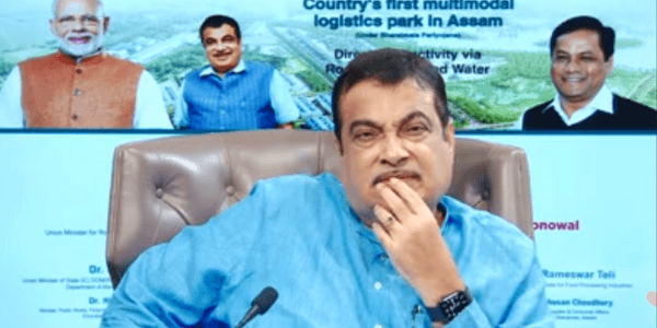 Shri Nitin Gadkari laid the foundation stone for the first Multimodal Logistics Park in Assam