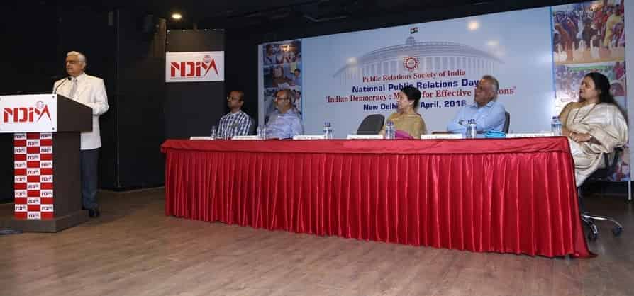 National Public Relations Day Celebrated at NDIM