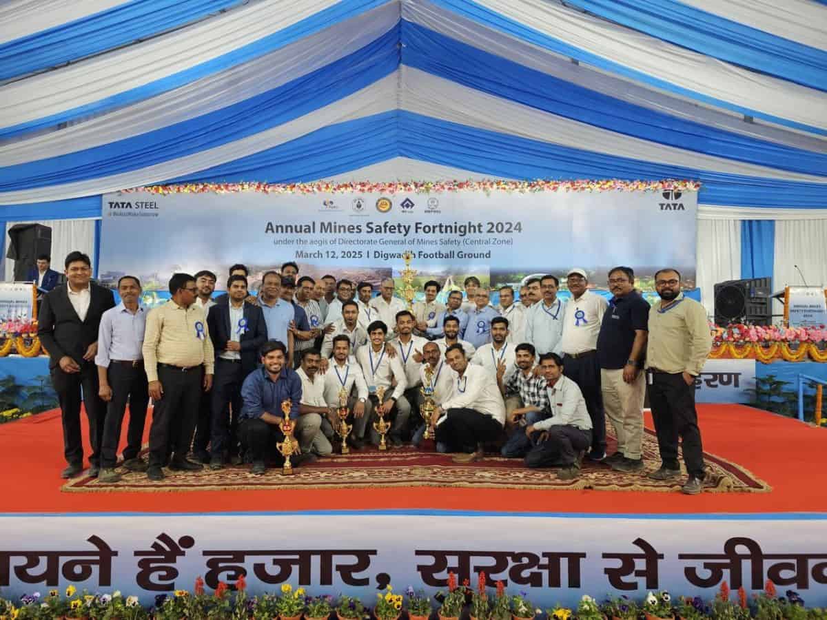 Tata Steel’s Jharia Division shines with multiple awards
