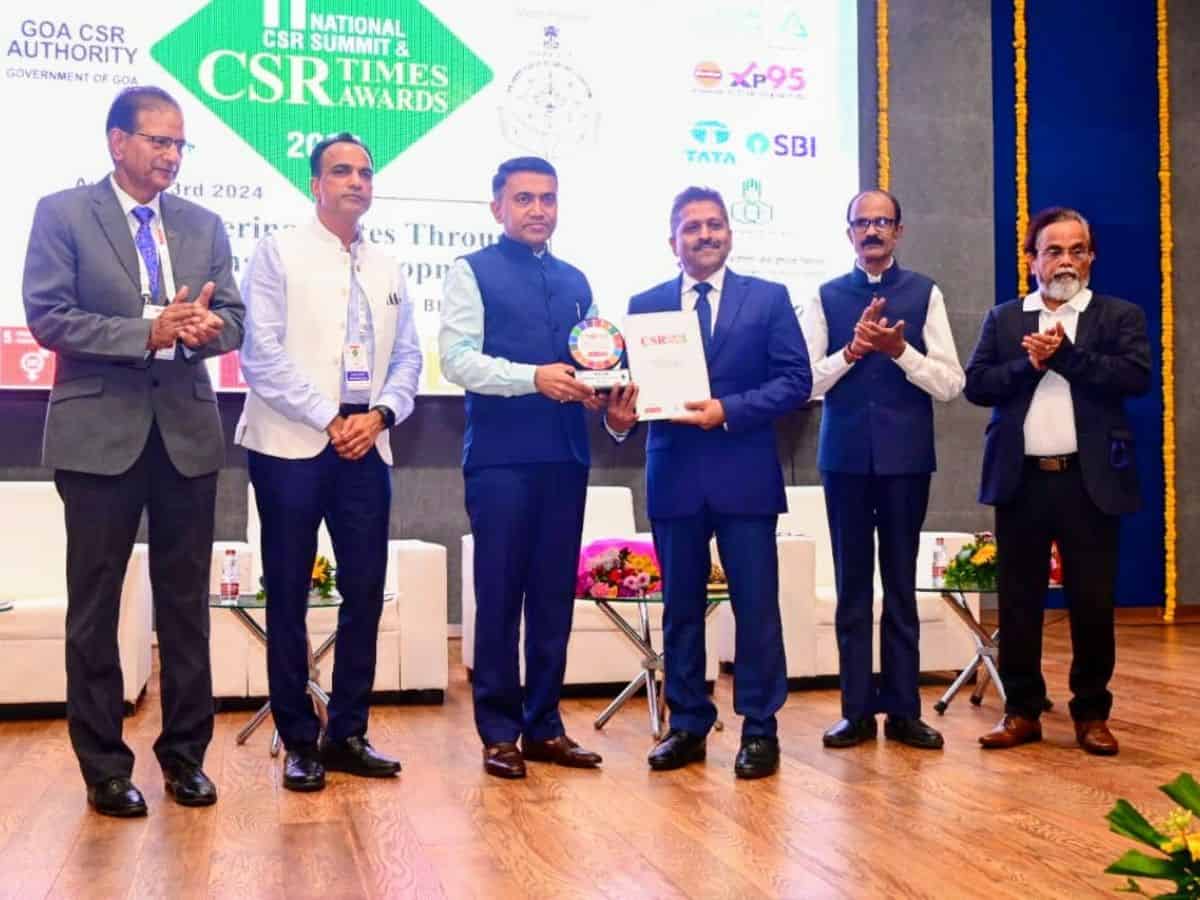 GRSE bags two Prestigious Awards at CSR Times Awards 2024