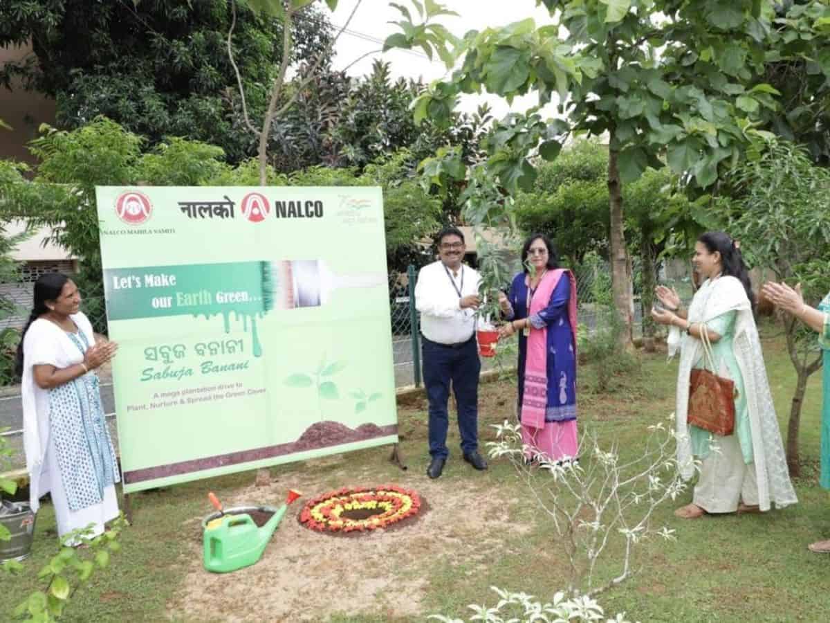 NALCO launched Mega Plantation Drive in Bhubaneswar