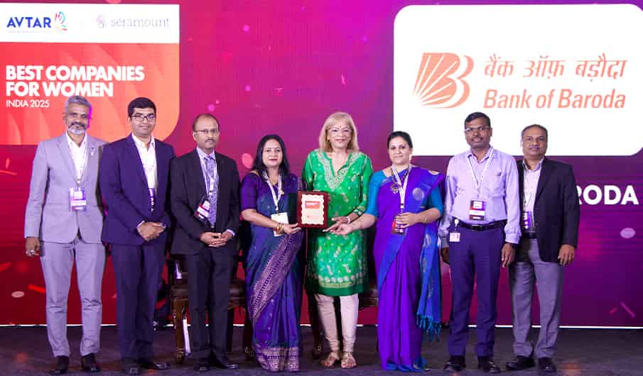 Proud Milestone in Our Inclusion Journey bob as a Winner in the Avtar & Seramount Best Companies for Women in India (BCWI) 2025